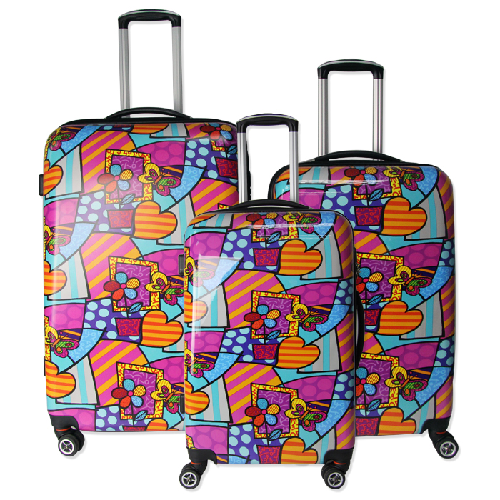 Roka customized pattern printing luggage,customized pattern printing suitcase,customized pattern printed luggage,customized pattern printed suitcase,pattern printed luggage factory,patter printing suitcase set factory