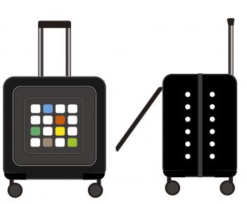 Plastic Rolling Pet Carrier and Cage 2-In-1 Airline Approved