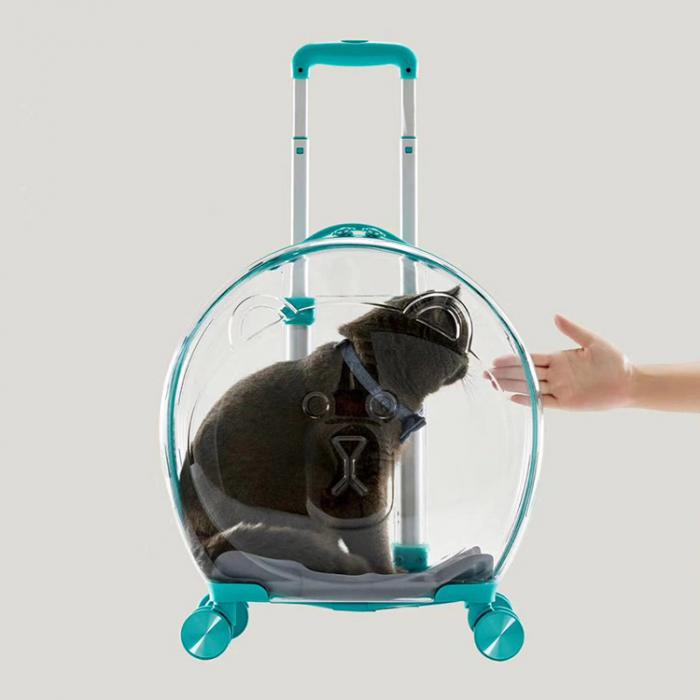 ROYO PET Rolling Pet Carrier on wheels
