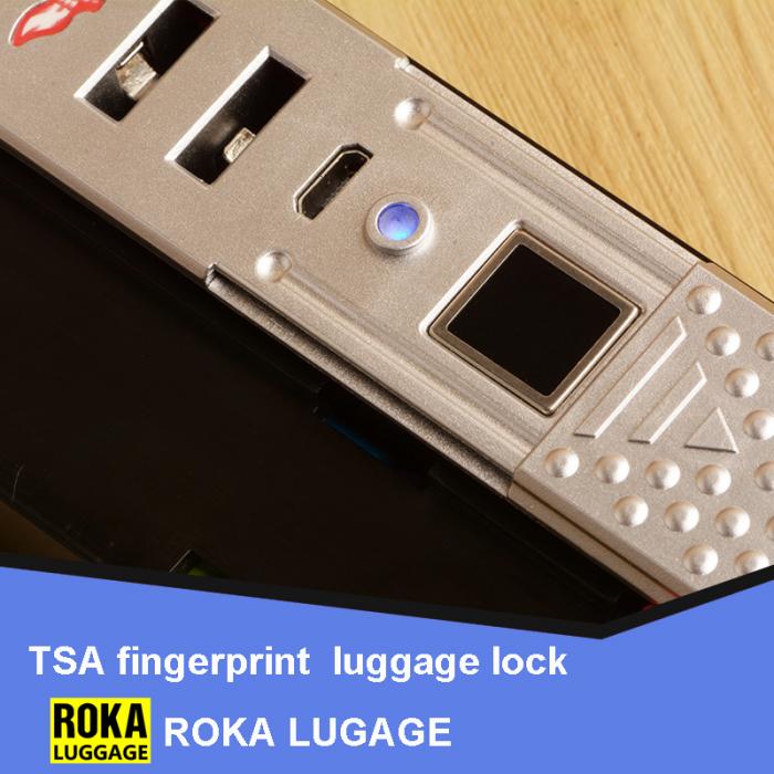 Smart fingerprint luggage lock-TSA combination lock- BIO FINGERPRINT TECHNOLOGY-For hardside luggage