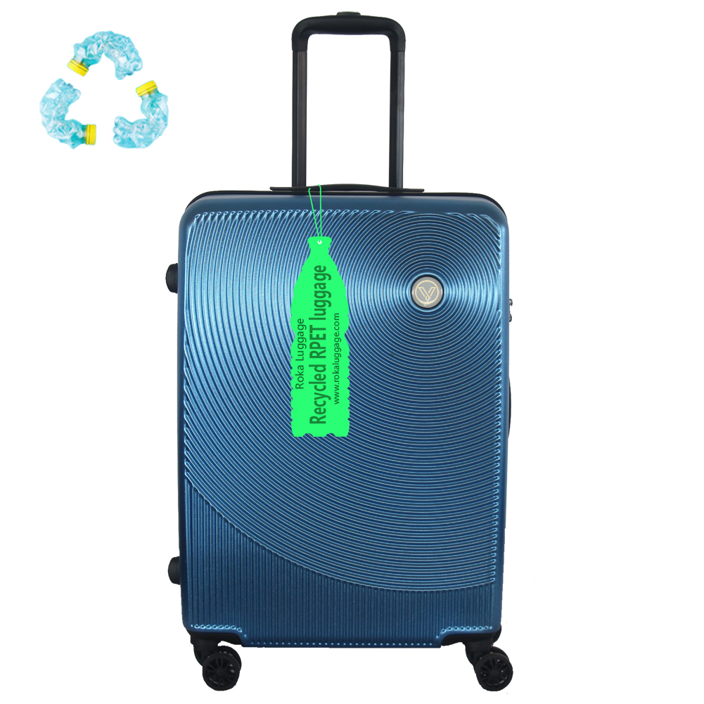 Roka recycled rpet suitcase,Roka recycled rpet luggage,Roka recycled plastic suitcase,Roka recycled plastic luggage