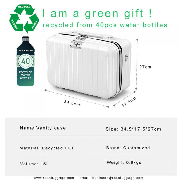 Hard shell Mini case vanity case hardside beauty case