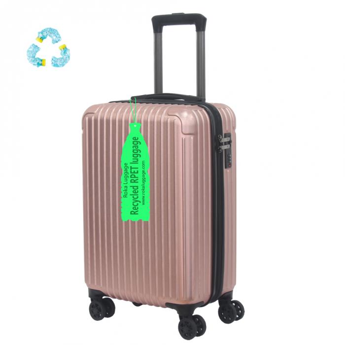 Eco Post-consumer Recycled plastic bottles RPET hardcase