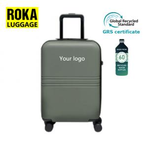 Roka 20inch GRS recycled cabin trolley for promotion gifts